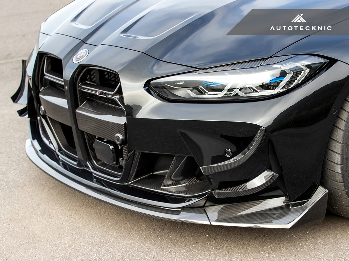 AUTOTECKNIC GT4 DRY CARBON BUMPER CANARD SET - G80 M3 | G82 M4