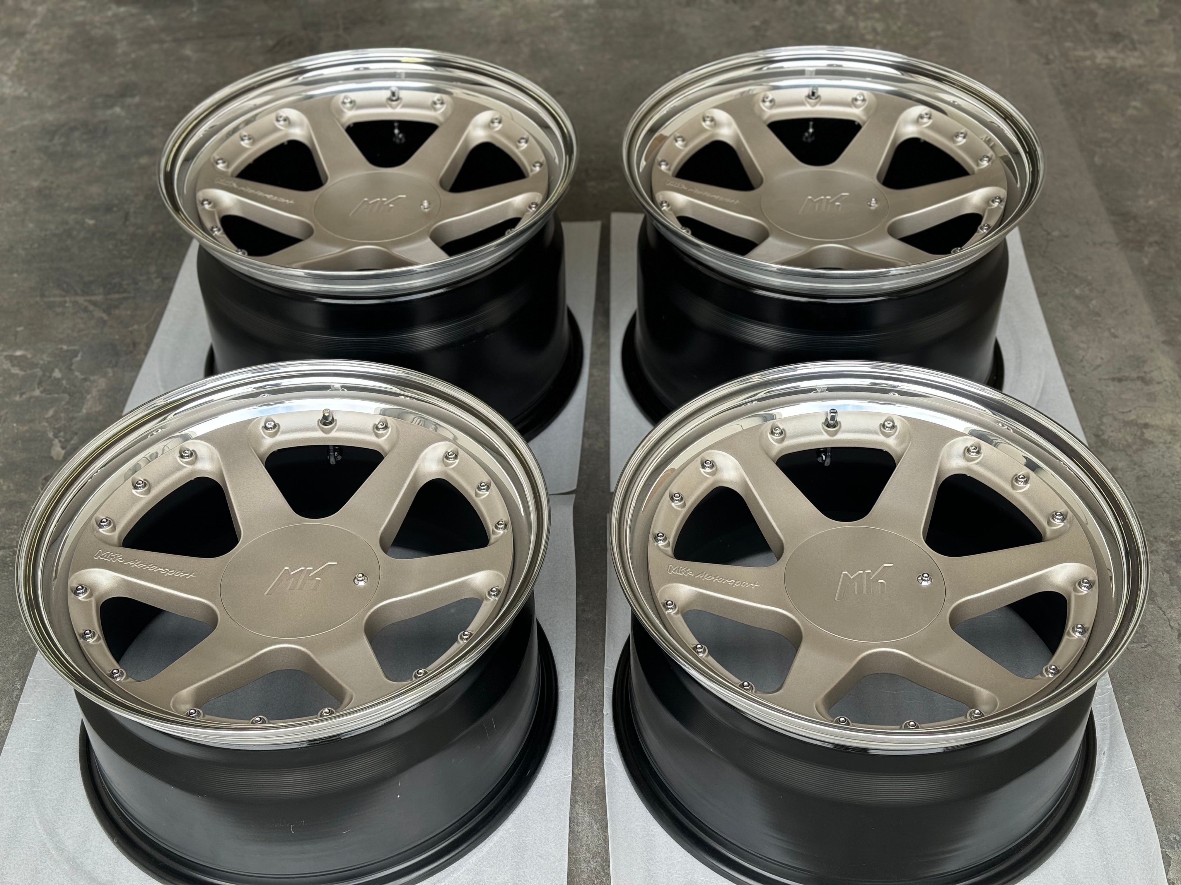 (4) BBS MK Motorsport 5x120 19x10+8 19x12+30