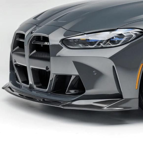 Vorsteiner G8X M3 / M4 Dry Carbon Aero Front Lip - 2x2 Gloss Finish