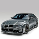 Vorsteiner G8X M3 / M4 Dry Carbon Aero Front Lip - 2x2 Gloss Finish-1