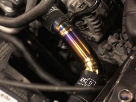 RK Titanium BMW F8X Upper Radiator Tube - 0
