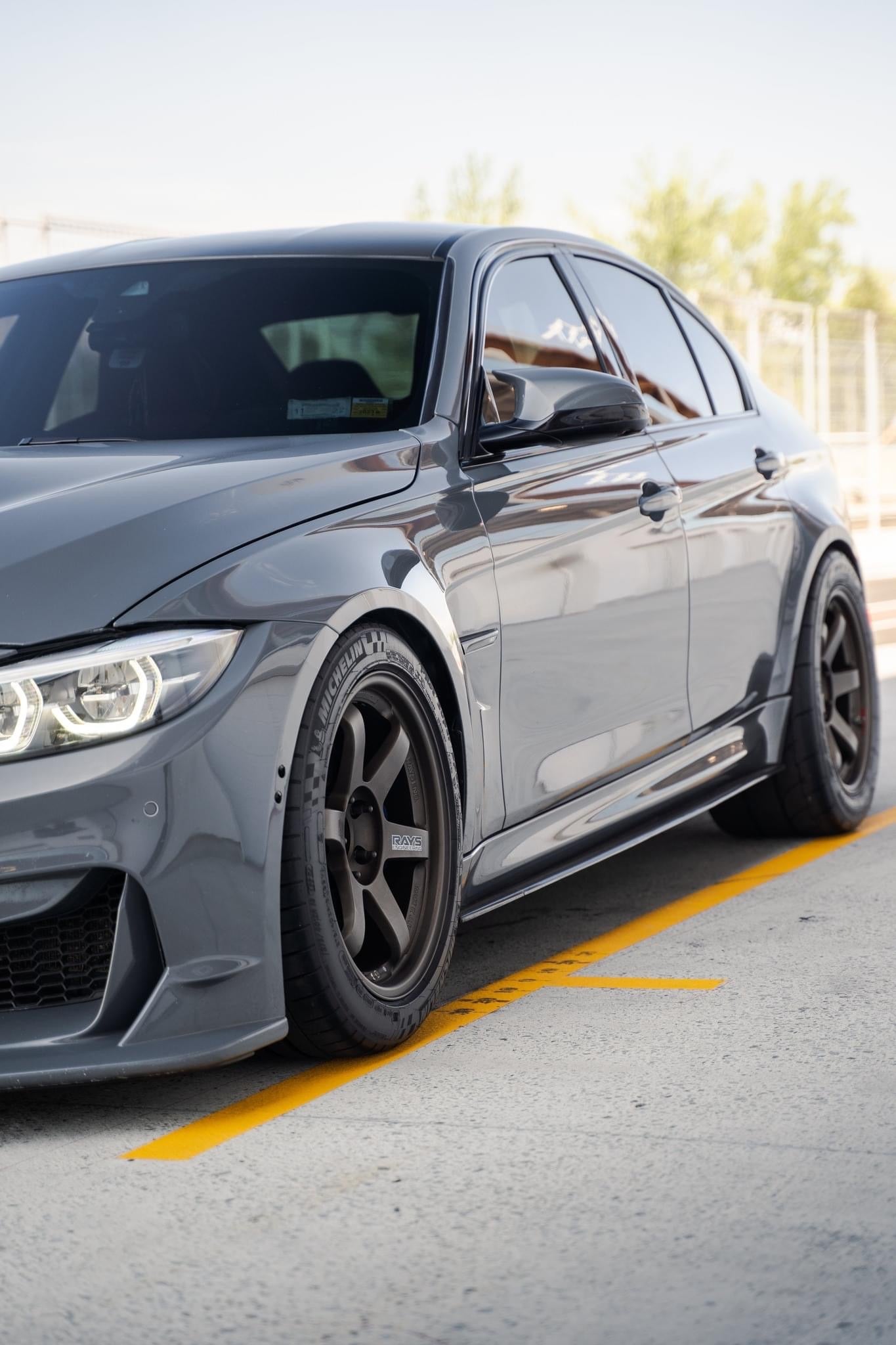 F8X M3 M4 Carbon Fiber Laptorr style Lip