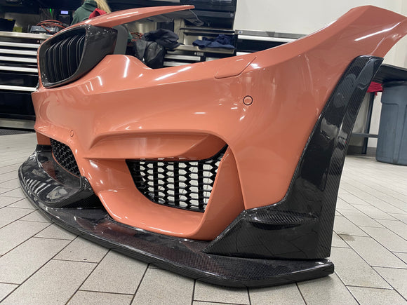 F8X M3 M4 Carbon Fiber Laptorr style Lip