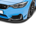 ADRO BMW M3 F80 & M4 F82 Carbon Fiber Front Bumper Canard