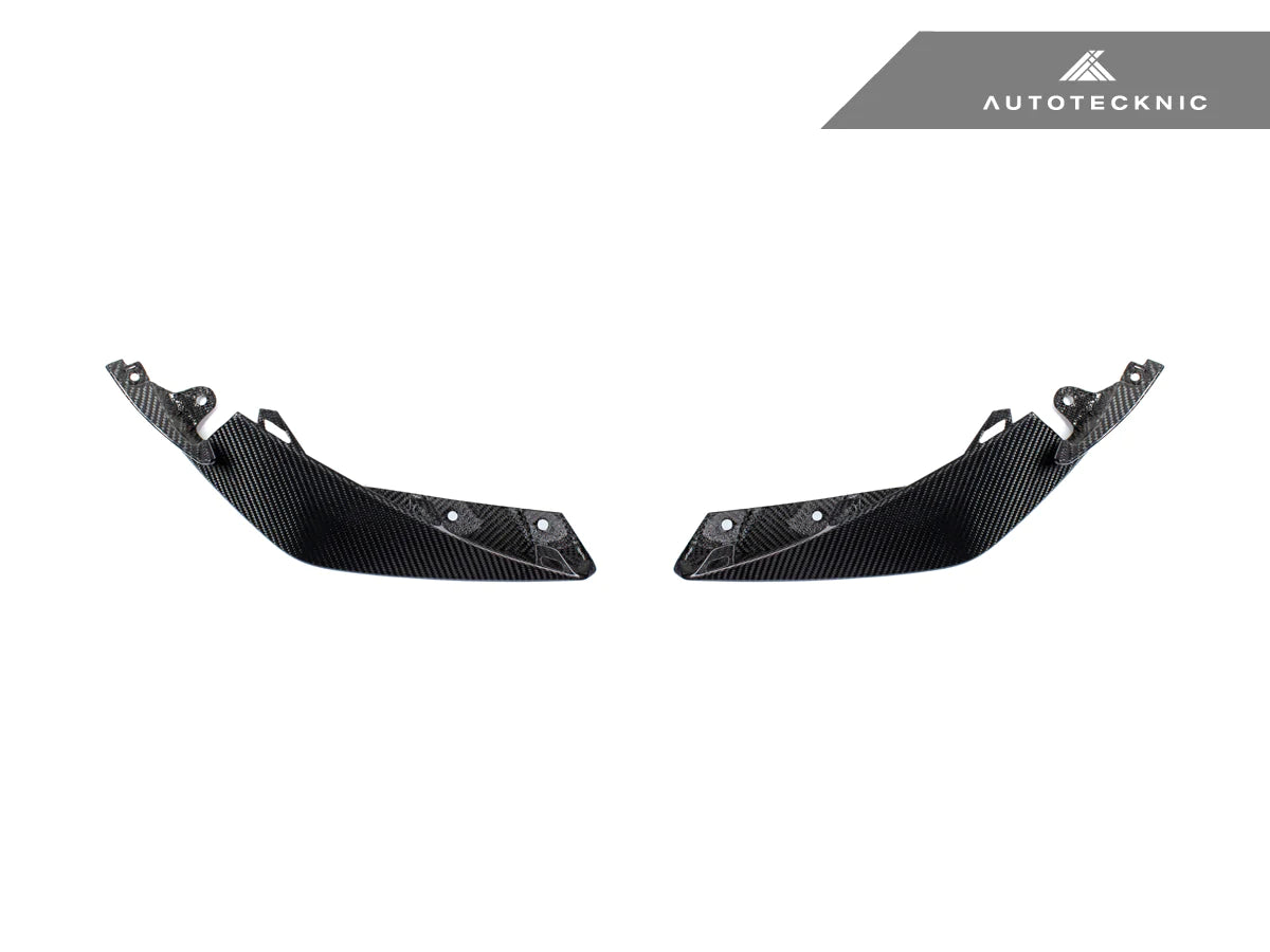 AUTOTECKNIC DRY CARBON FRONT AERO SPLITTER SET - G80 M3 | G82/ G83 M4