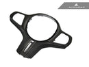 AUTOTECKNIC CARBON ALCANTARA STEERING WHEEL TRIM - G8X M2 / M3 / M4-1