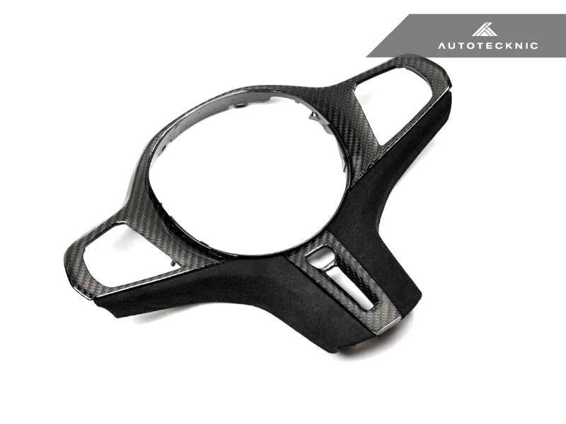 AUTOTECKNIC CARBON ALCANTARA STEERING WHEEL TRIM - G8X M2 / M3 / M4 - 0