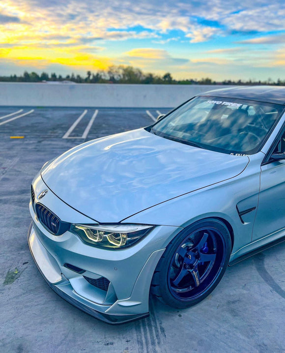 F8X M3 M4 Carbon Fiber Laptorr style Lip