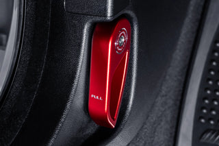 BMW M Car E9X Series BLACKLINE Performance Edition RED Hood Latch Handle (LHD)