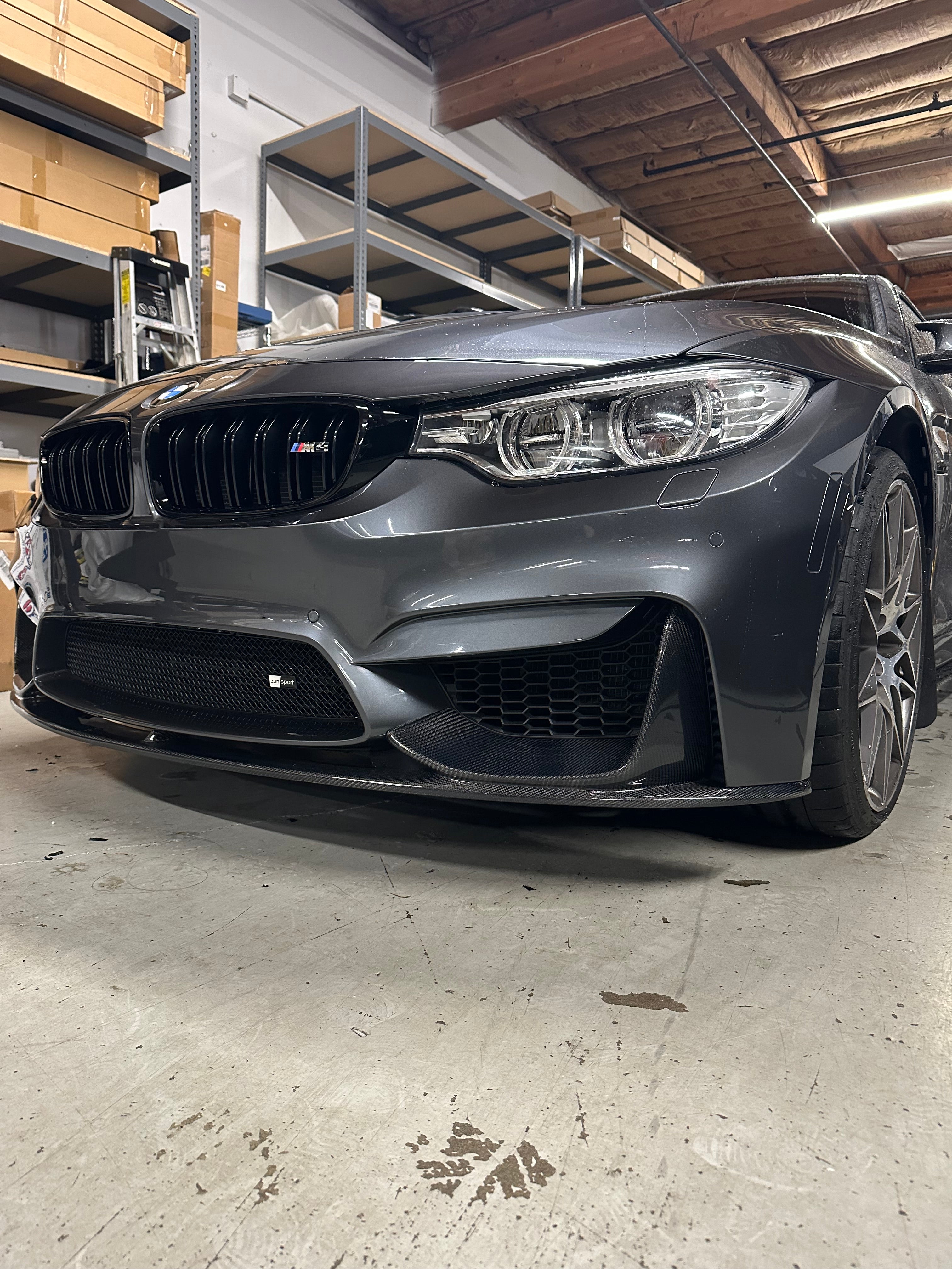 F8X M3 M4 MP Style Carbon Fiber Lip