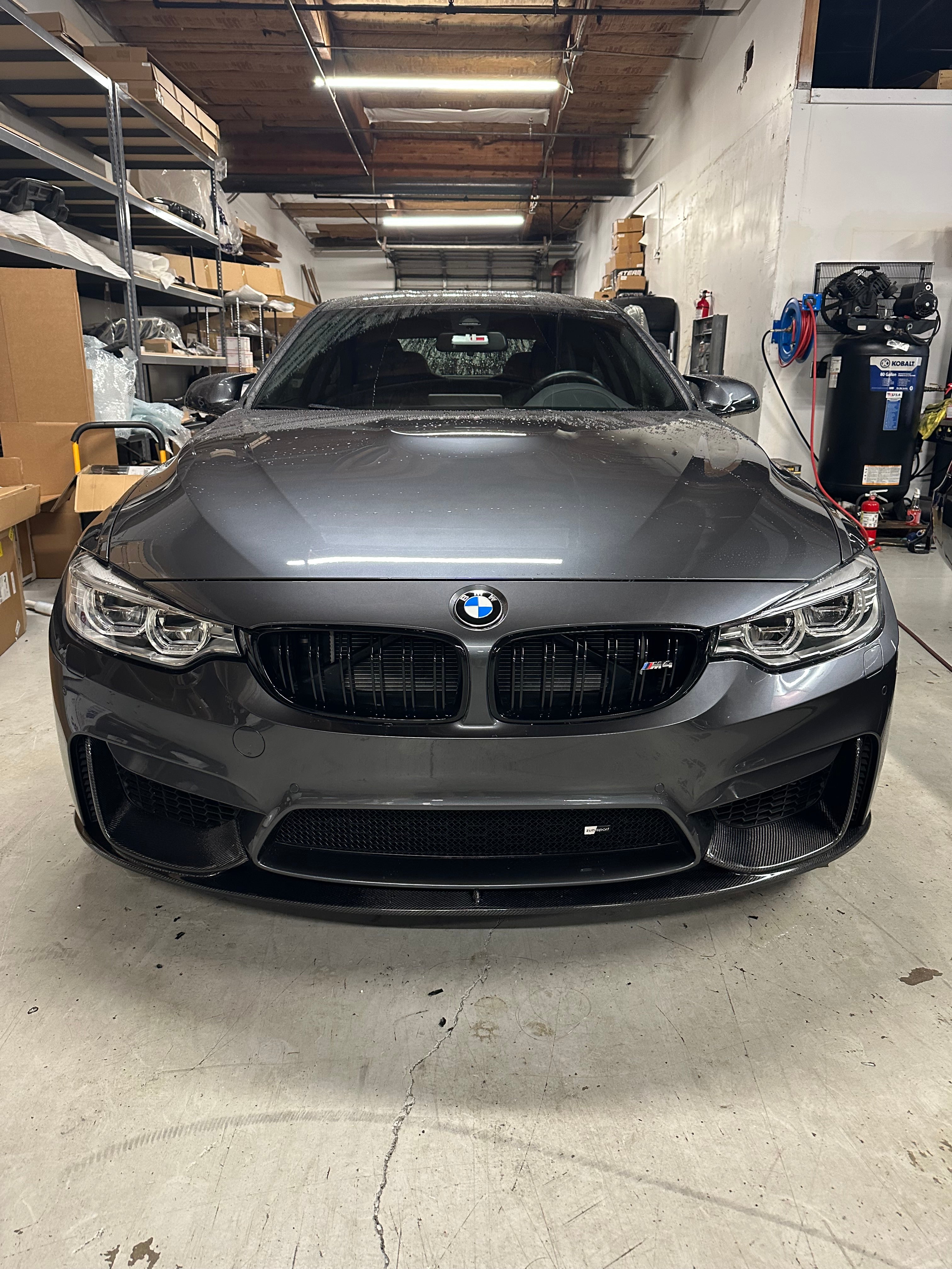 F8X M3 M4 MP Style Carbon Fiber Lip