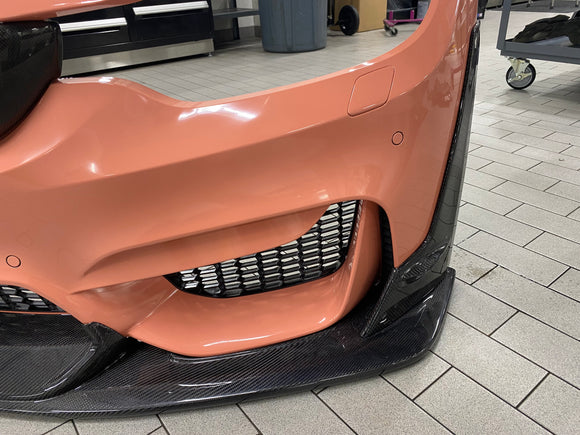 F8X M3 M4 Carbon Fiber Laptorr style Lip