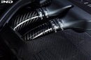 Eventuri BMW F8X M2C M3 M4 S55 Black Carbon Charge Pipe Set - Gloss-3