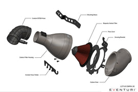 Eventuri Lotus Emira V6 Black Carbon Intake System - 0