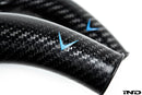 Eventuri BMW F8X M2C M3 M4 S55 Black Carbon Charge Pipe Set - Matte-12