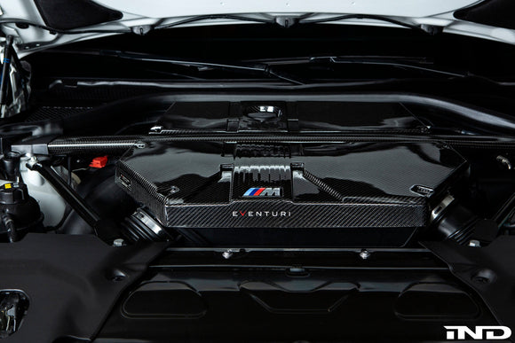 Eventuri BMW F97 X3M / F98 X4M Black Carbon Intake System