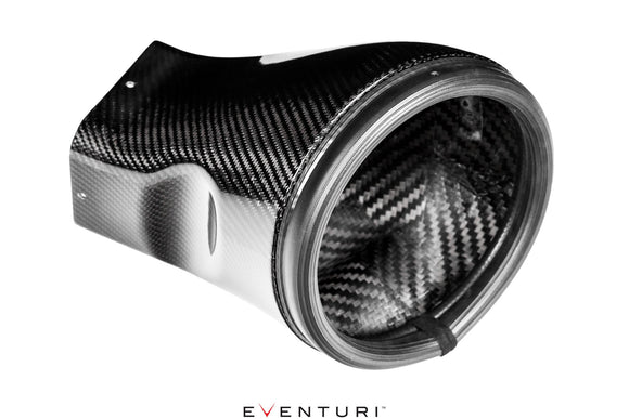 Eventuri Audi 8V Gen 2 RS3 Black Carbon Headlamp Race Duct