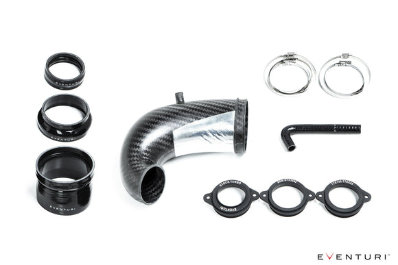 Eventuri Audi 8V RS3 / 8Y Non-US / 8S TTRS - LHD Carbon Turbo Inlet