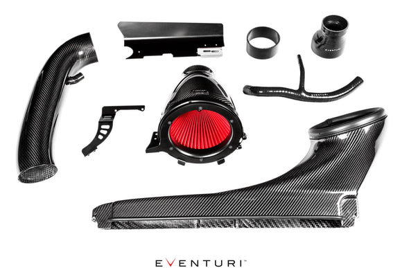 Eventuri Audi 8V Gen 2 RS3 / 8S TTRS Black Carbon Stage 3 Intake System