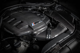 Eventuri BMW E9X M3 (S65) Black Carbon Inlet Plenum - Gloss - 0