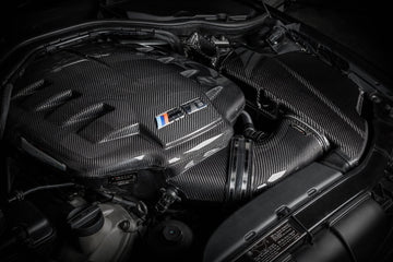 Eventuri BMW E9X M3 (S65) Black Carbon Inlet Plenum - Gloss - 0