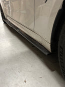 F8X M3 M4 Aggressive Carbon Fiber Side Skirt Extensions-10