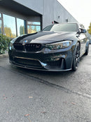 F8X M3 M4 Carbon Fiber Lip with splitter-2