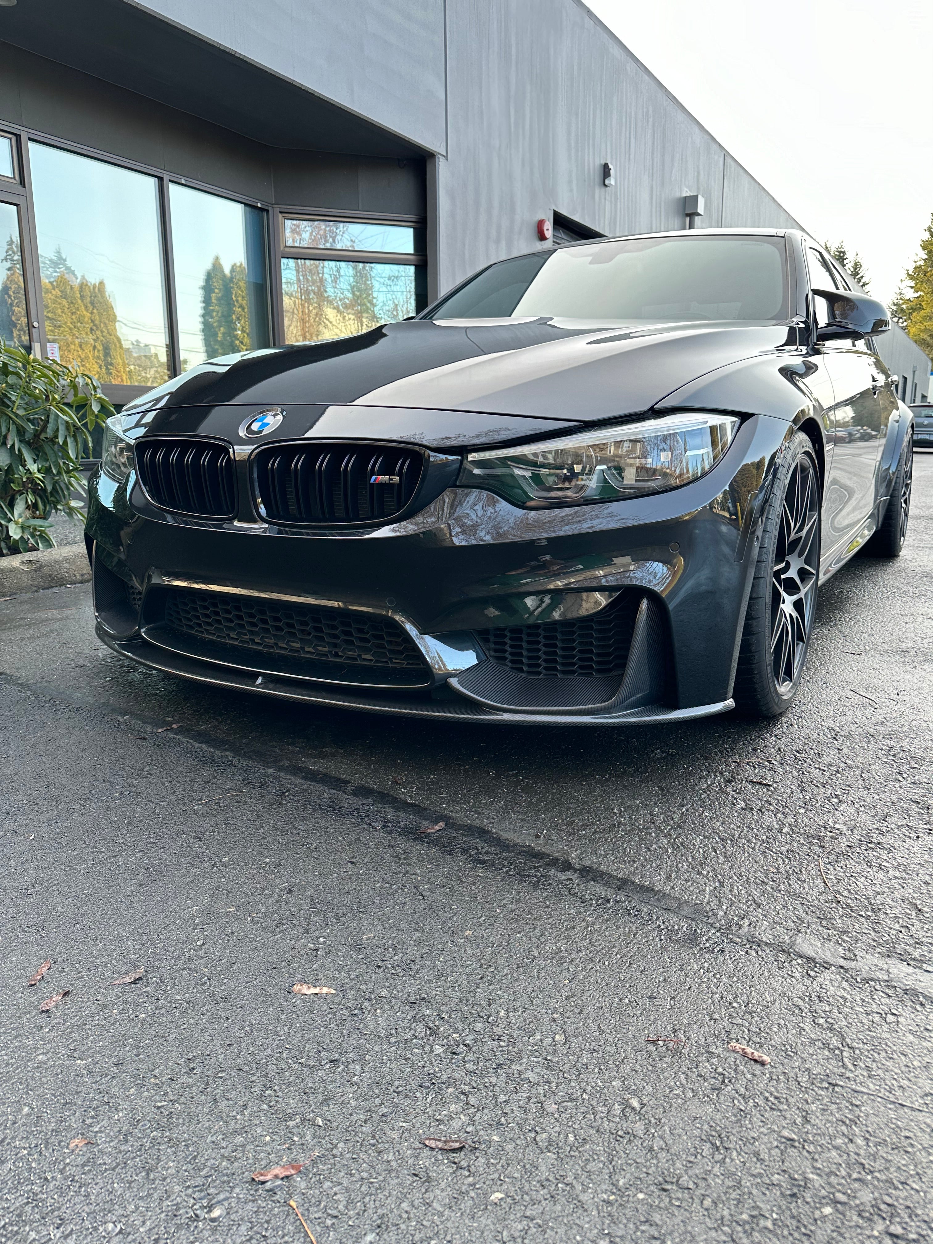 F8X M3 M4 MP Style Carbon Fiber Lip - 0