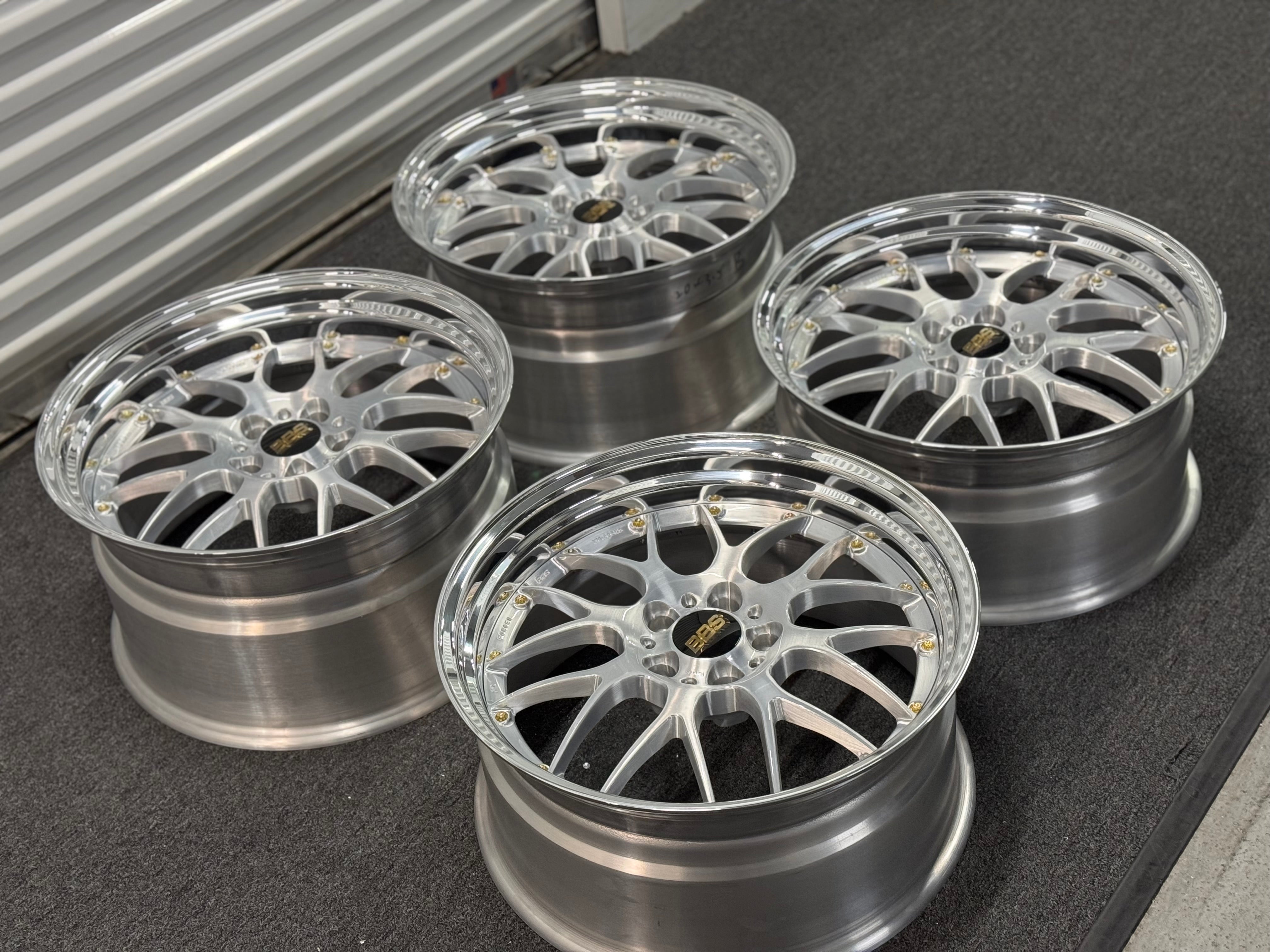 (4) F8X Spec 20x9.5 20x11 BBS RS-GT Wheels