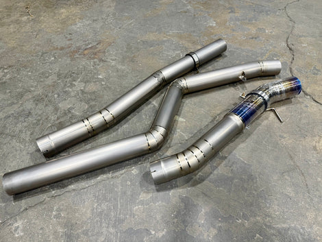 RK Titanium BMW M340/M440 G2X Track Edition Single Exit Exhaust System