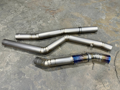 RK Titanium BMW M340/M440 G2X Track Edition Single Exit Exhaust System