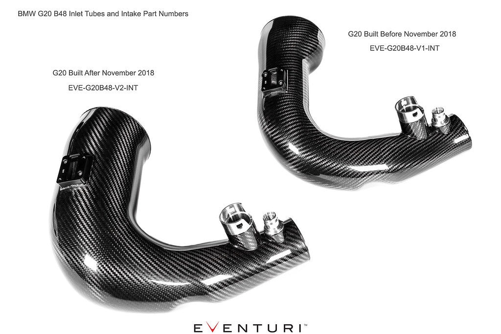 Eventuri BMW G2X Nov 2018-2024 / G42 B48 Black Carbon Intake System