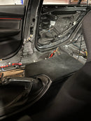 F80/F82 GTS Style Alcantara Arm Rest Delete-4