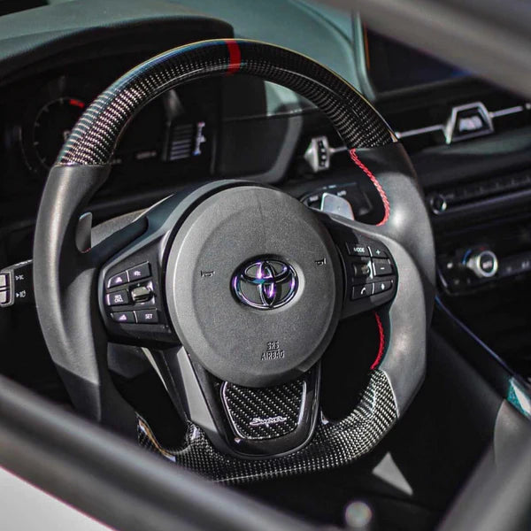 A90 Supra Steering Wheels - Custom (Made to Order)