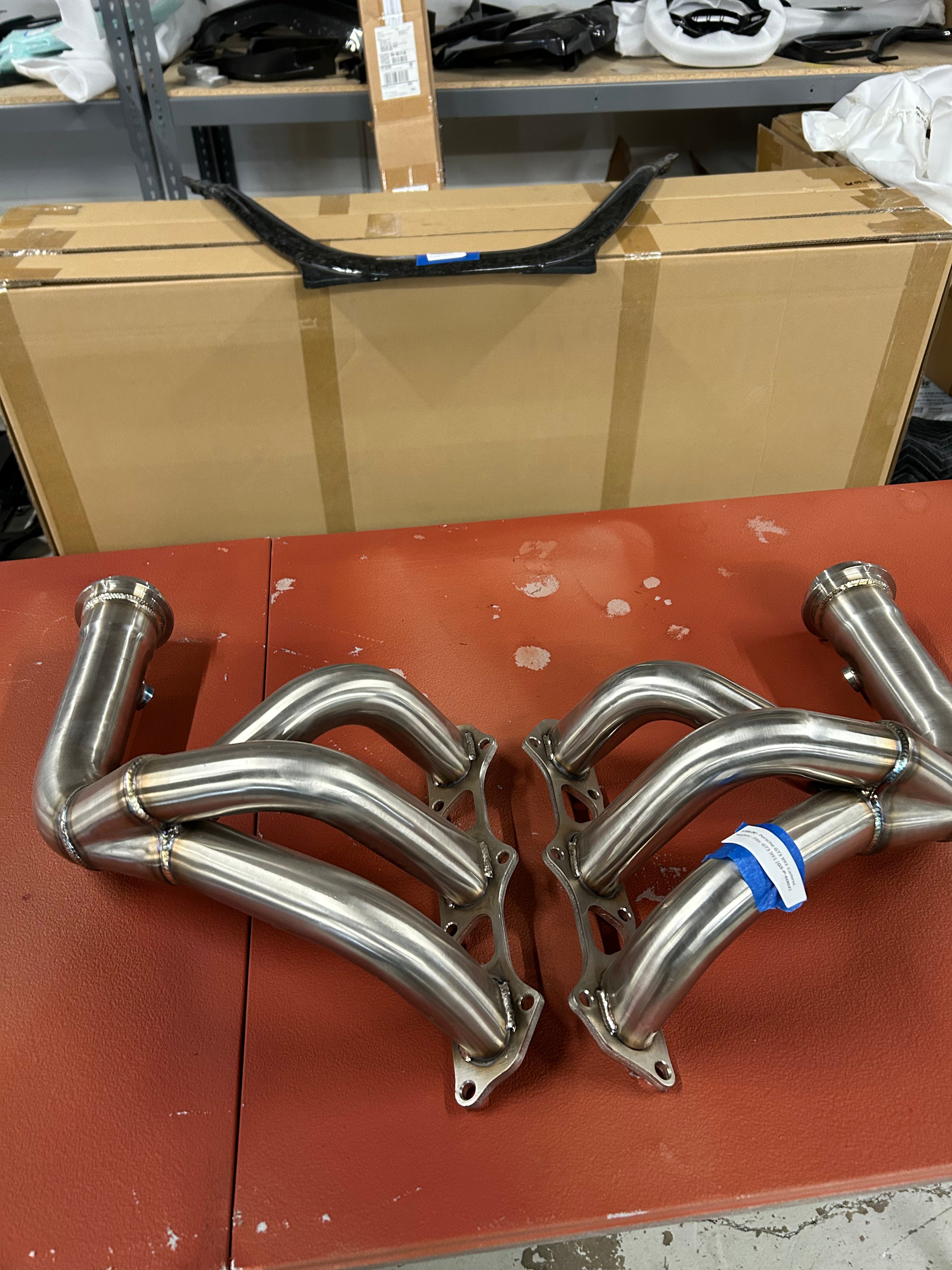 Porsche GT3 991 catless headers