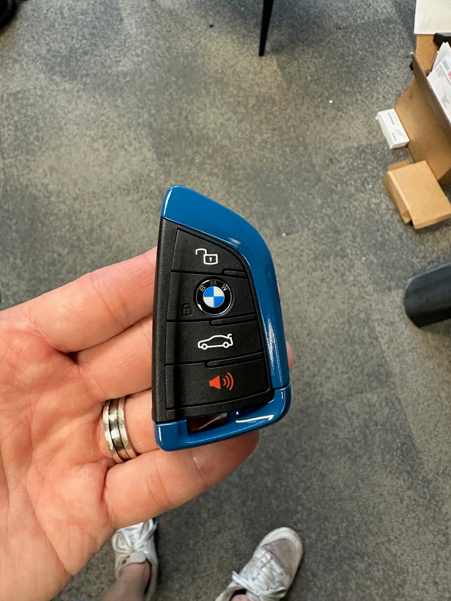 Custom Painted BMW Key Fobs