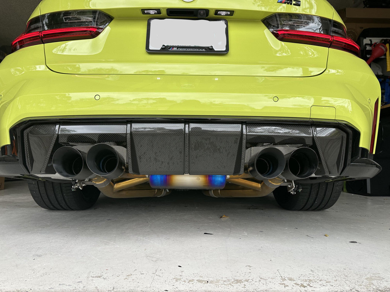 MAD BMW M3 M4 S58 G80 G82 Axle Back Titanium | Mashimarho