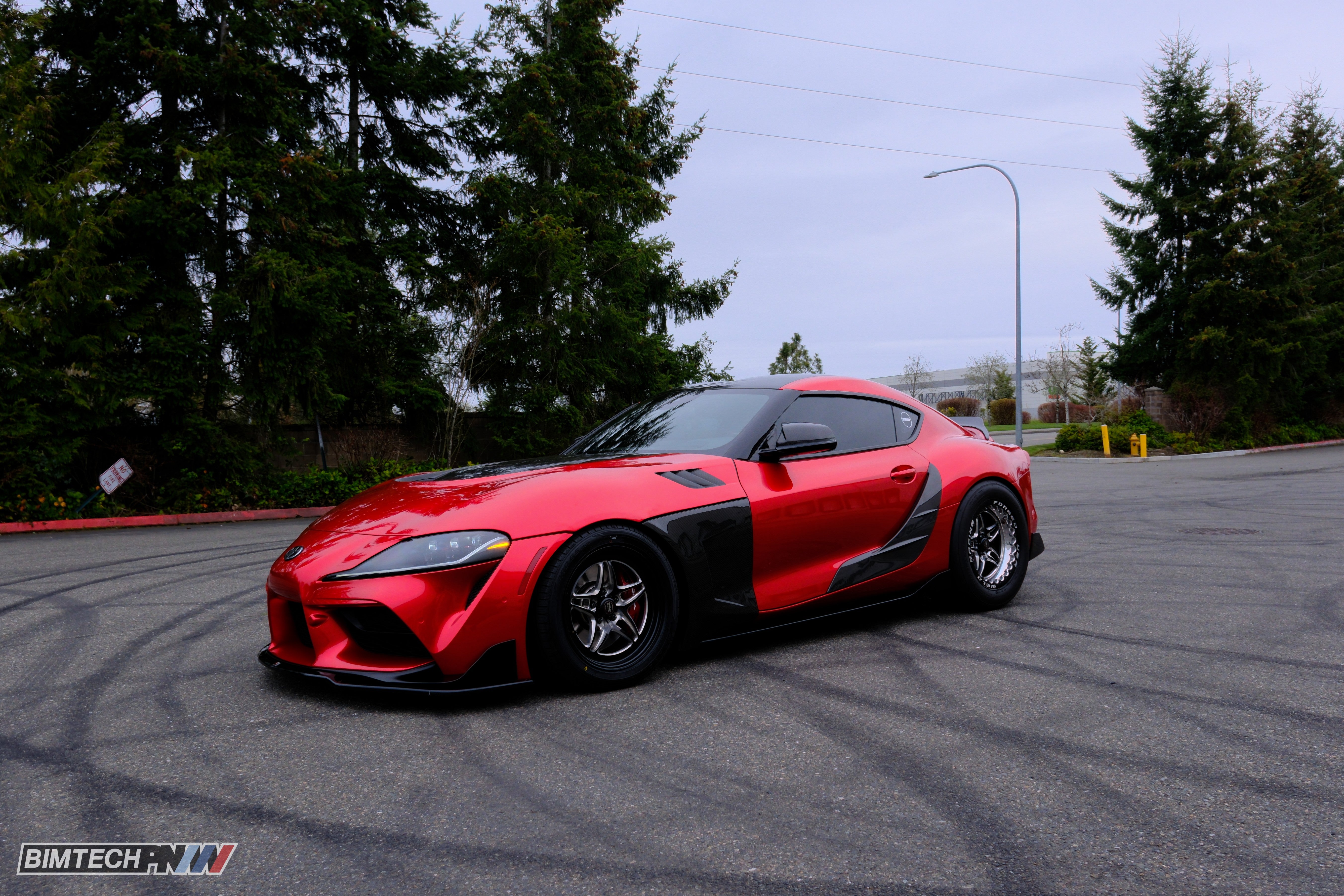 Carbon Fiber A90 Supra Door Extension