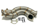 MAD BMW N54 Downpipes 135i 1M 335i Rear Wheel Drive-1