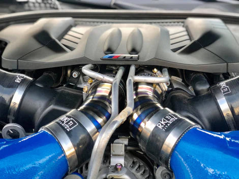 RK Titanium BMW F10 Charge Pipe Kit