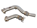 MAD BMW S55 Downpipes M2C M3 M4 W/ Flex Section-9