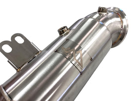 MAD BMW Toyota B58 Fat Boy 5" Catless Downpipe M240 340 440 Supra Race Competition Use Only - 0