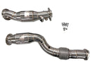 MAD BMW S58 Catted Downpipes M2 M3 M4 G87 G80 G82 G83 W/ Flex Section-2