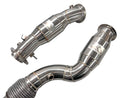 MAD BMW S58 Catted Downpipes M2 M3 M4 G87 G80 G82 G83 W/ Flex Section-4