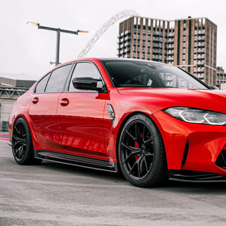 MHC+ BMW M3/M4 SK1 SIDE SKIRTS IN PRE PREG CARBON FIBRE (G80/G81/G82/G83)