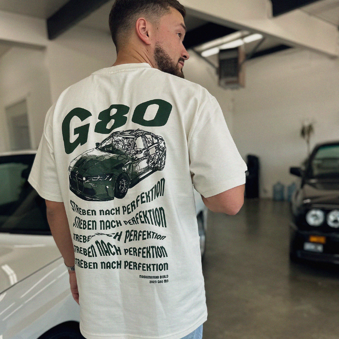 Mashimarho Off-White Tee - 2023 G80 Drive For Perfection