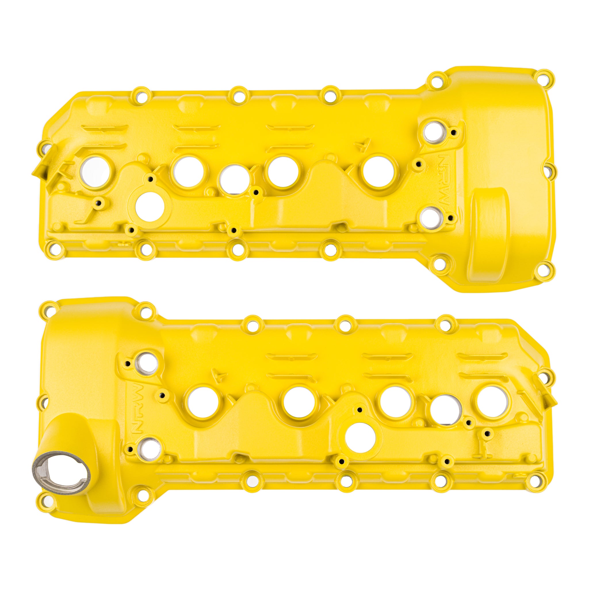 Buy wrinkle-yellow NRW S65 ALUMINUM VALVE COVER SET