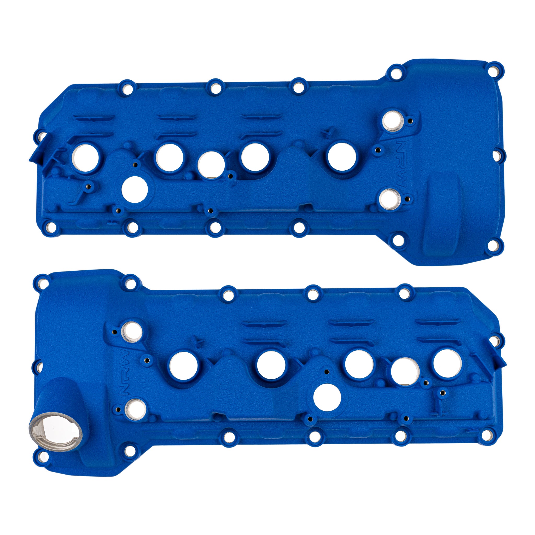 Buy wrinkle-blue NRW S65 ALUMINUM VALVE COVER SET