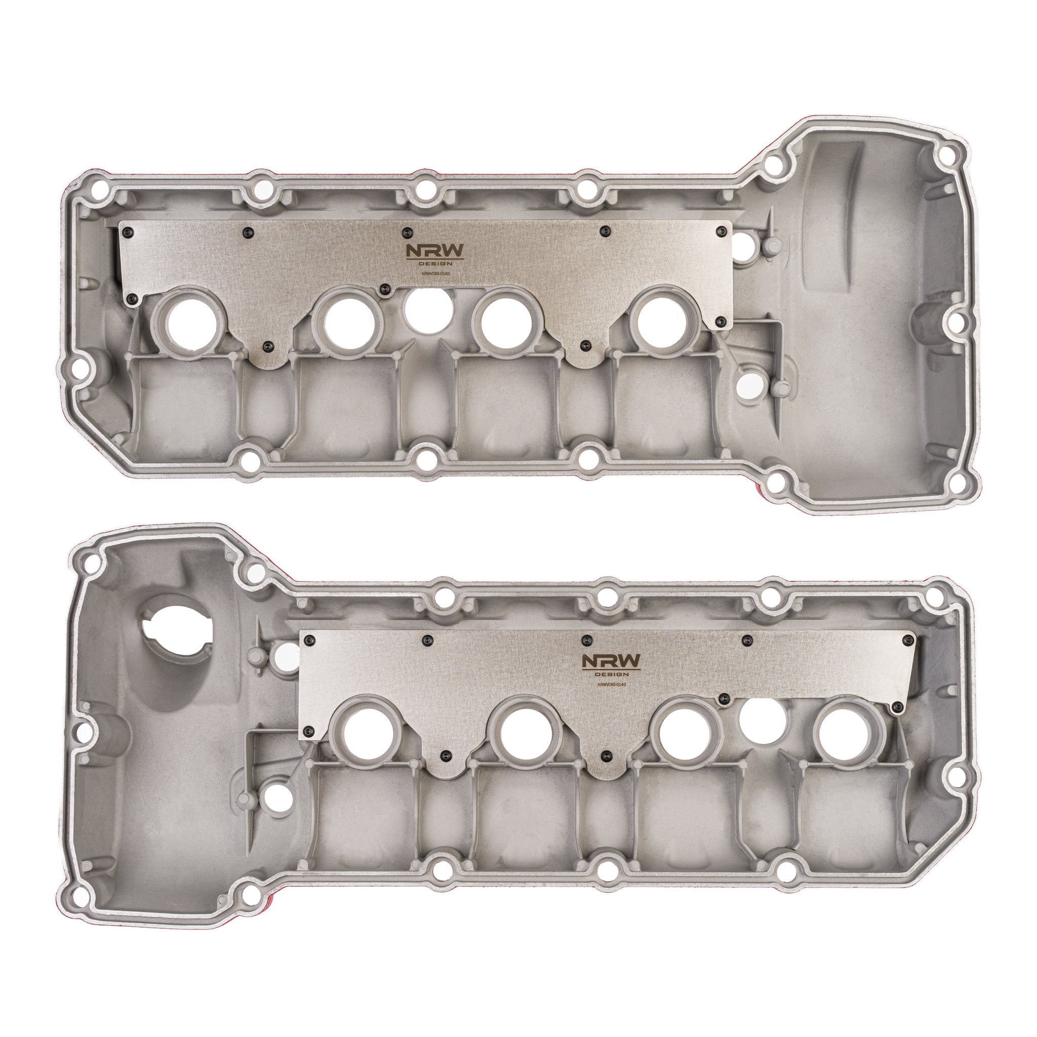 NRW S65 ALUMINUM VALVE COVER SET - 0