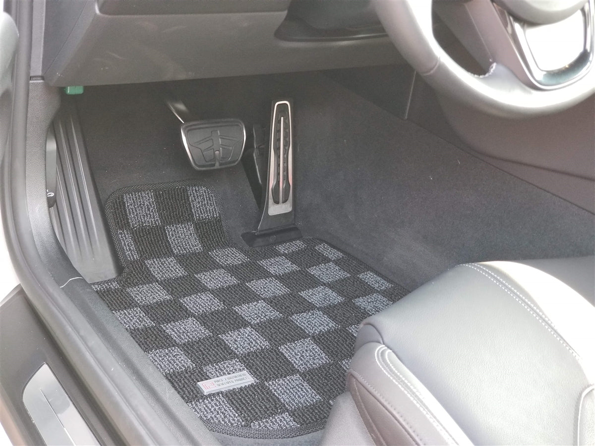 P2M TOYOTA SUPRA (A90) 2019+ RACE FLOOR MATS : DARK GREY